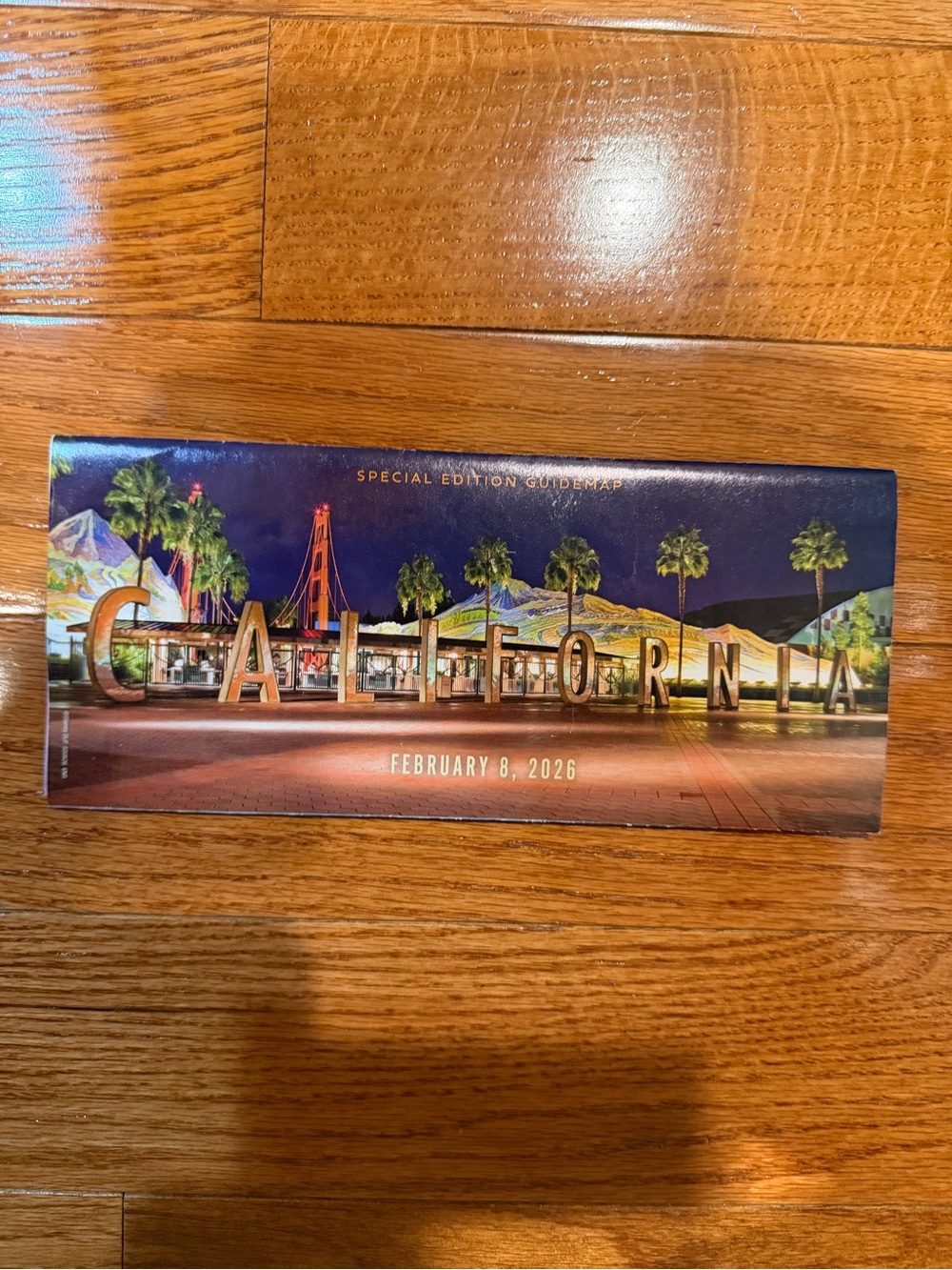 Disney California Adventure 25th Birthday Map - February 8, 2026